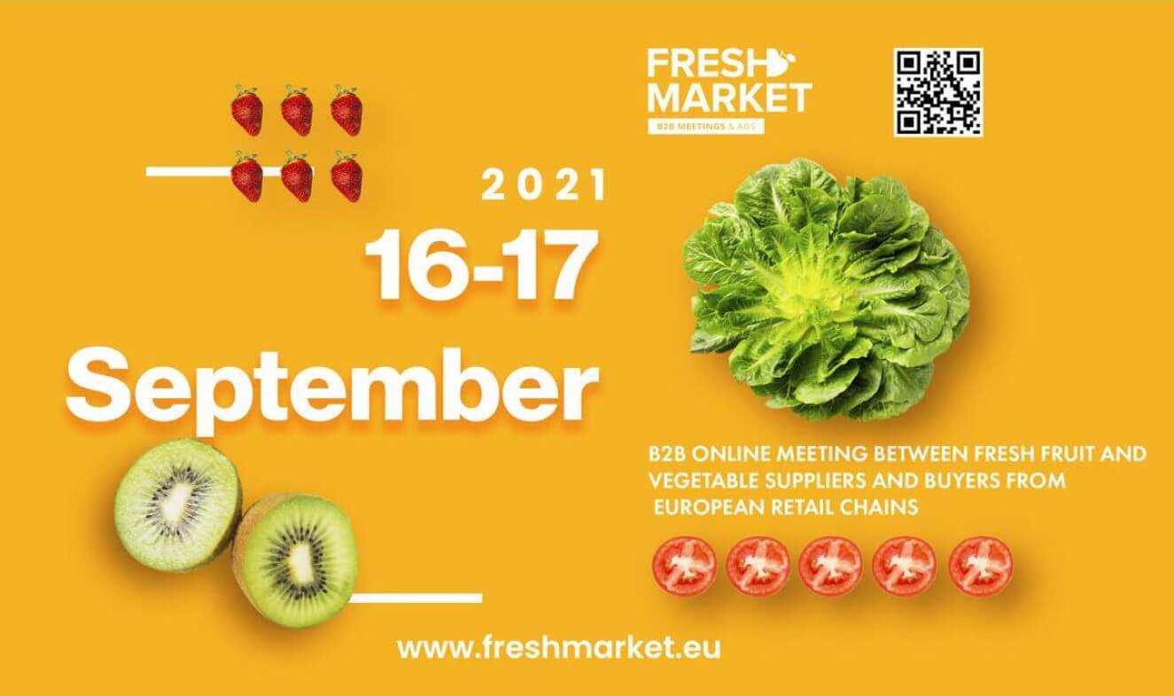 Fresh Market B2B meet fruit and vegetables buyers from retail chain